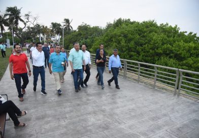 *Inaugura Chucho Nader Nuevas Etapas del Parque Urbano en Laguna del Carpintero*